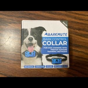 Barkmute bark control training collar